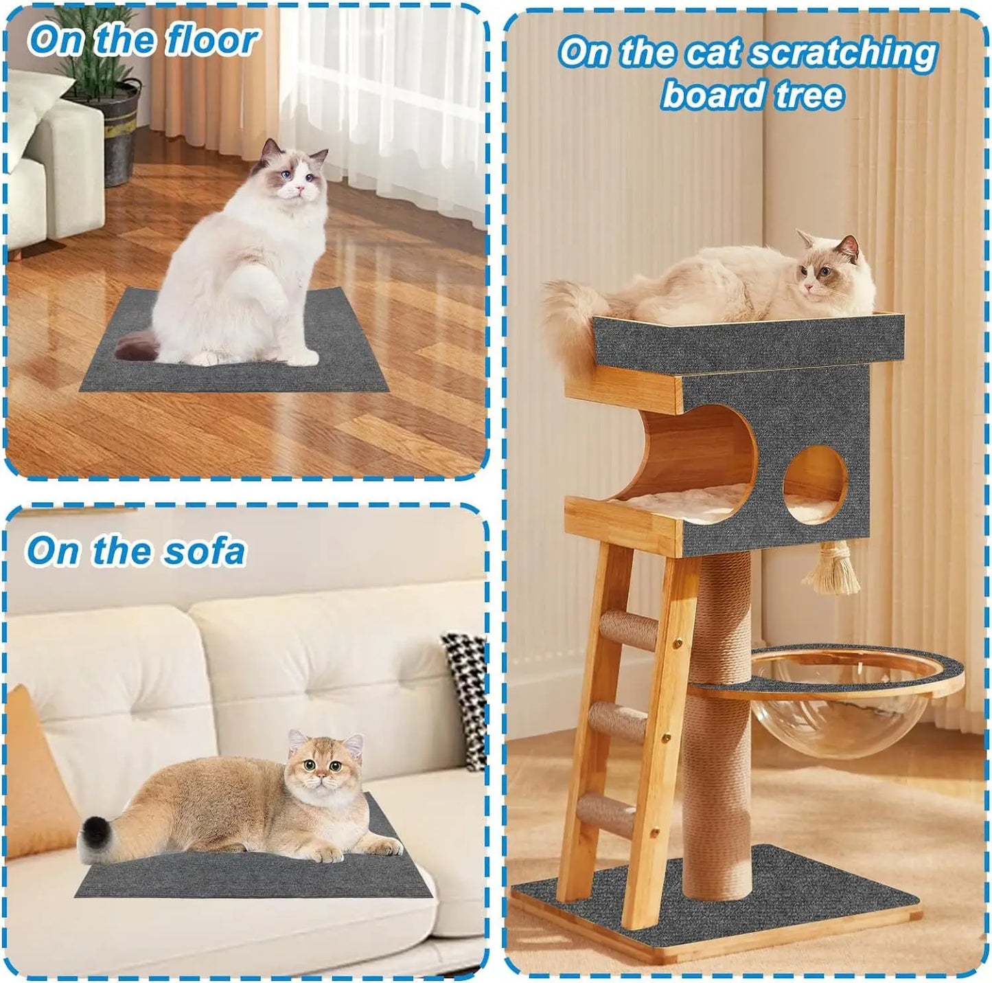 Wall Self-Adhesive Anti Cat Scratch Protection