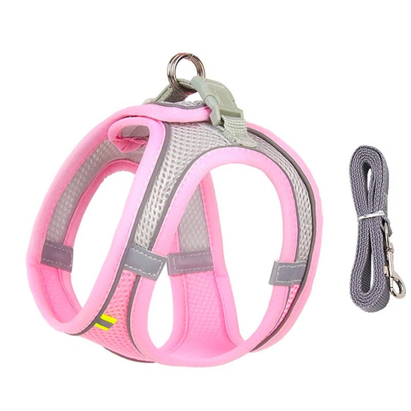 Dog Harness Leash Set for Small Dogs and Cats