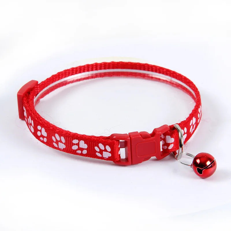 New Colorful Dog Collar Pet With Bell