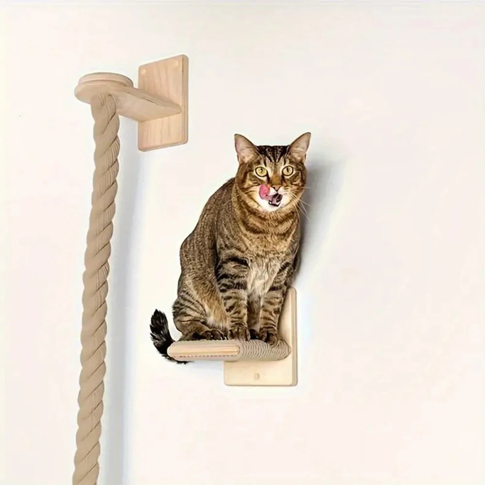 1 Piece Wall-mounted Cat Climbing Rope