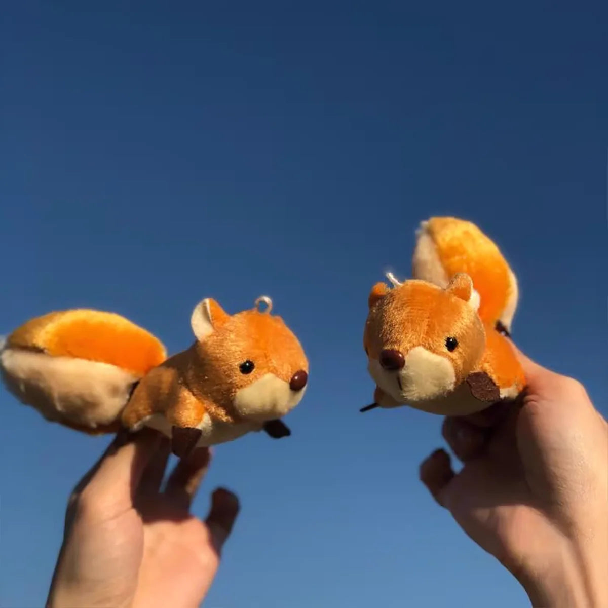Cute Little Squirrel Pet Plush Toy for Small Dogs