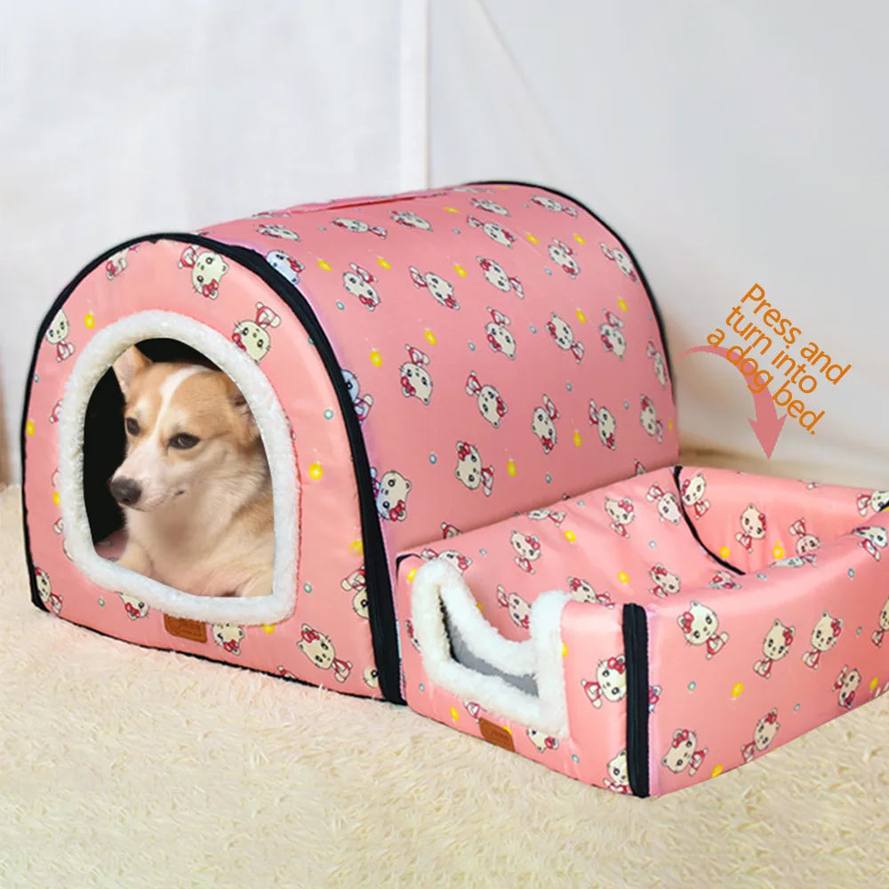 (S-L) Medium Dog Kennel Indoor