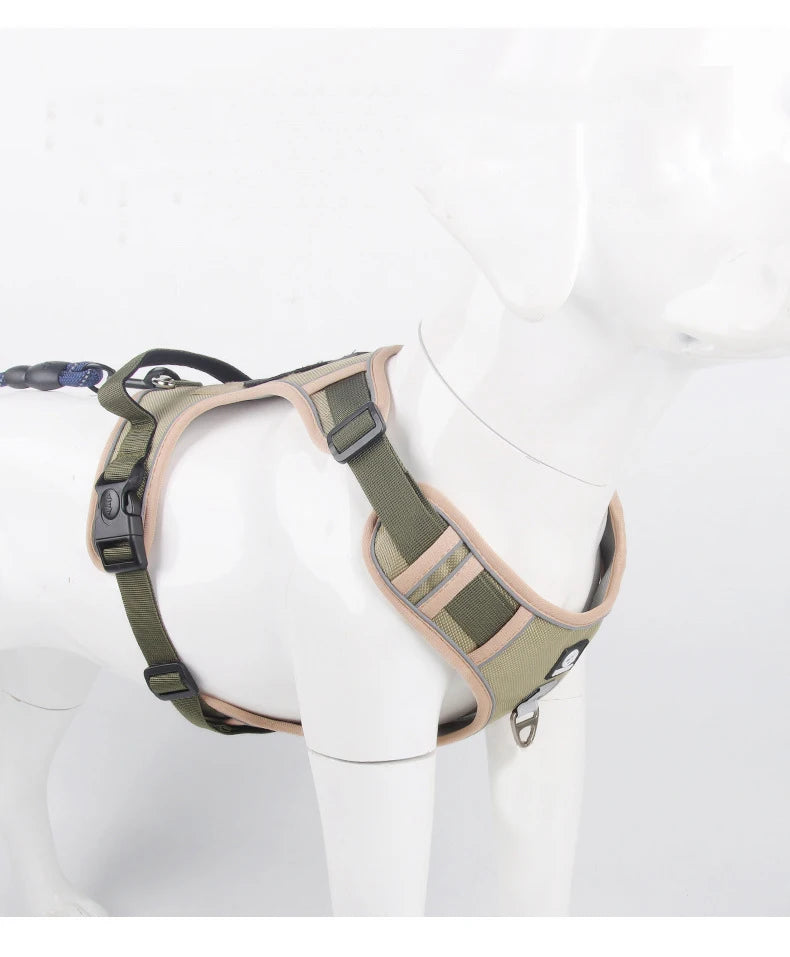 Harness Reflective Saddle Dog Adjustable Harness