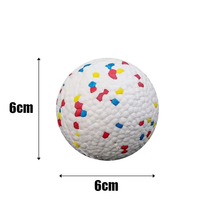 Bite Resistant Solid Dog Ball Toys for Small Large Dogs