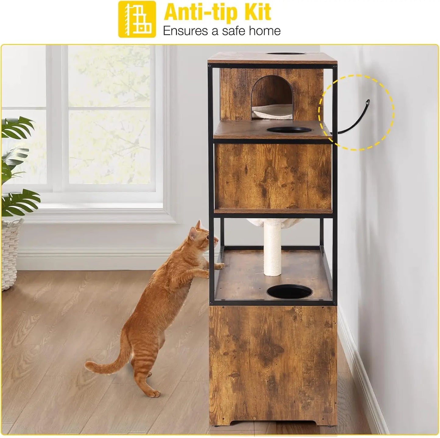 Cat Litter Box Enclosure Litter Box Furniture