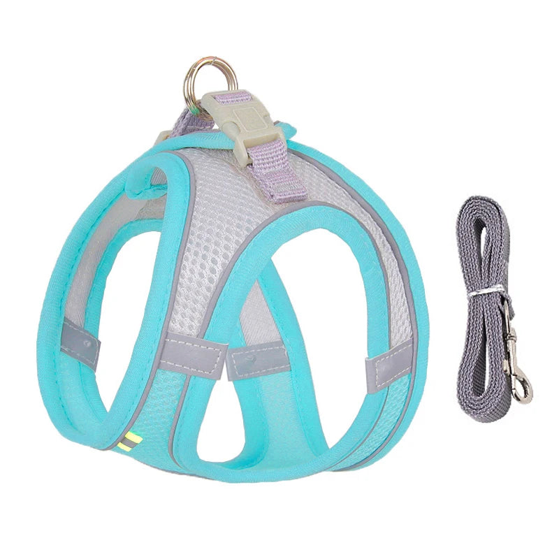 Dog Harness Leash Set for Small Dogs and Cats