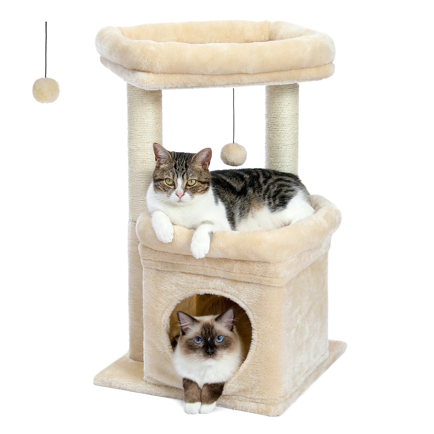 H68cm Small Cat Tree Condo