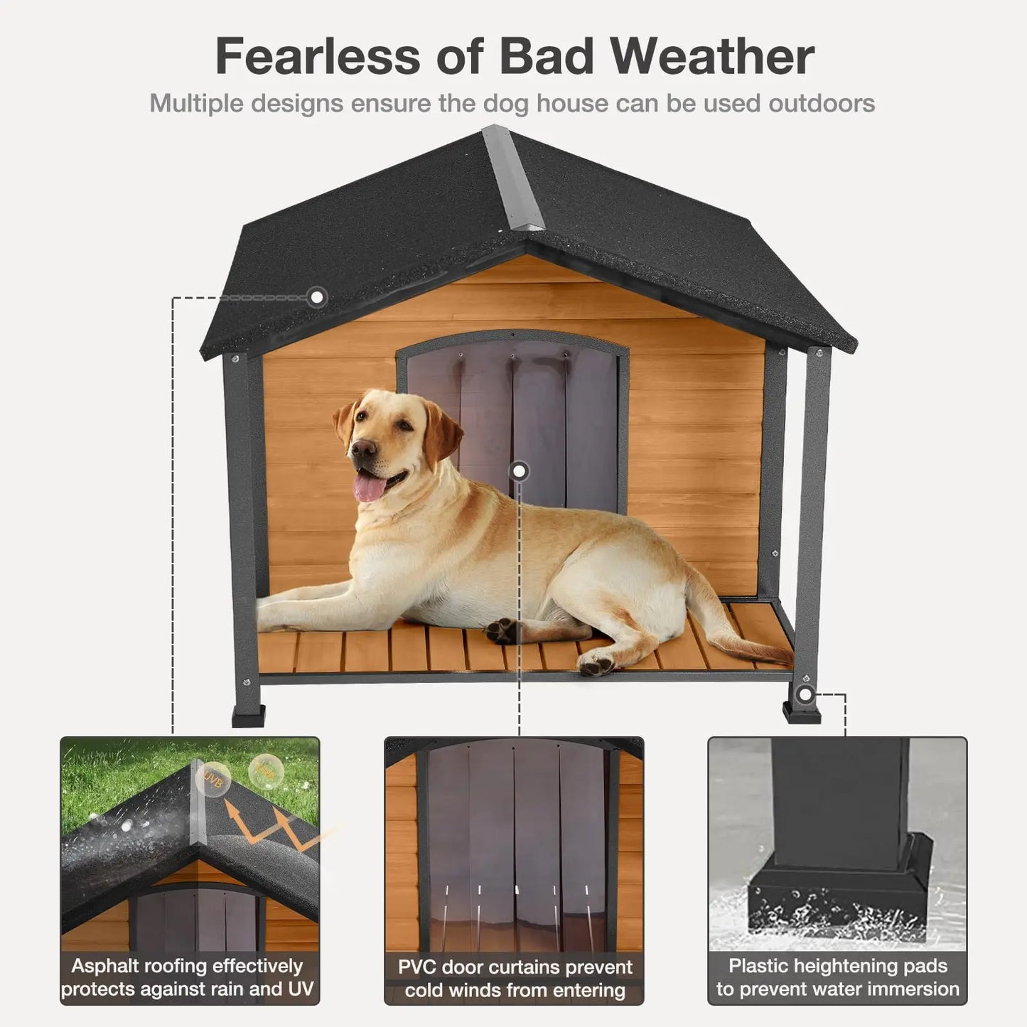 Insulated Dog House Outdoor