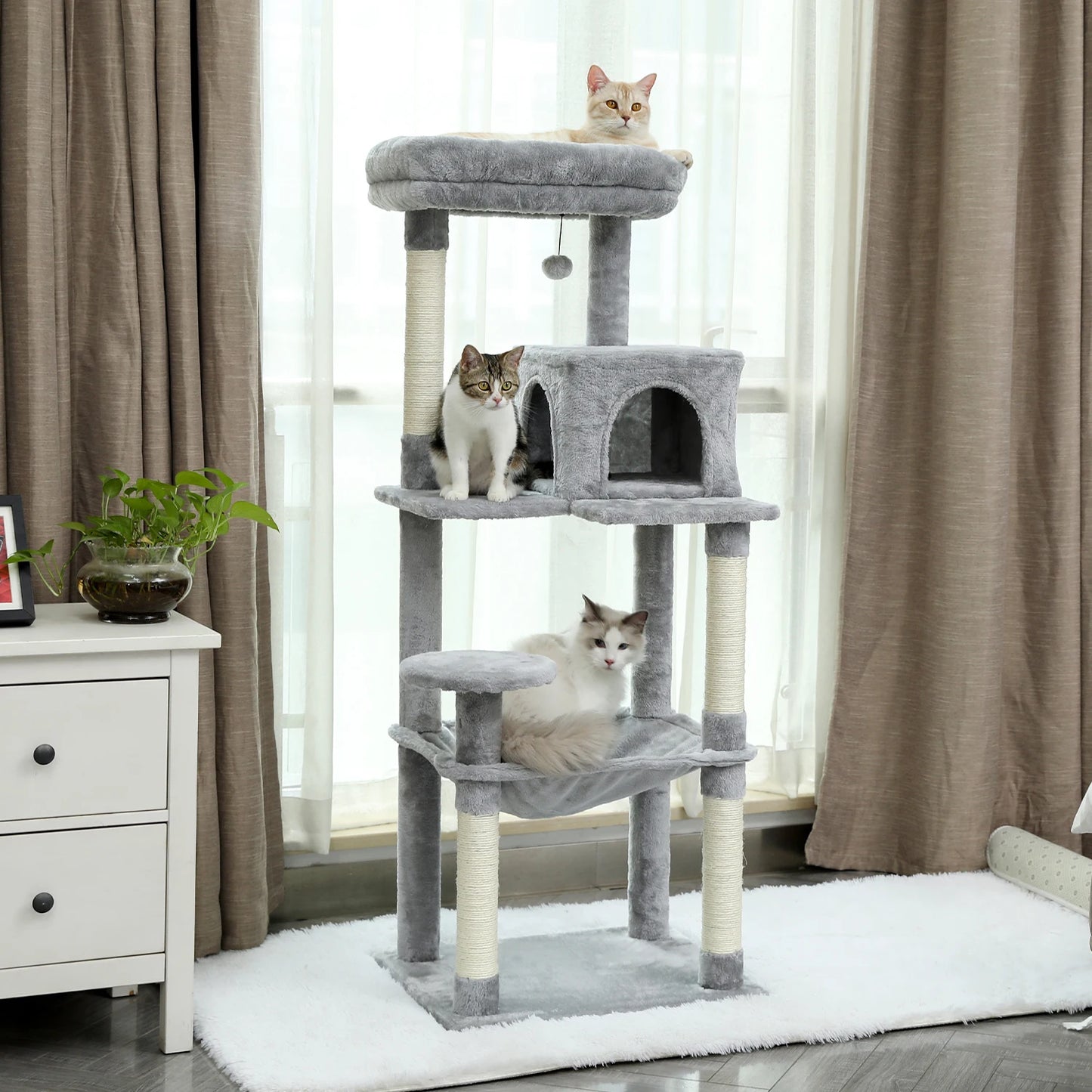 Cat Tree Tower House Condo Scratching for Kitten